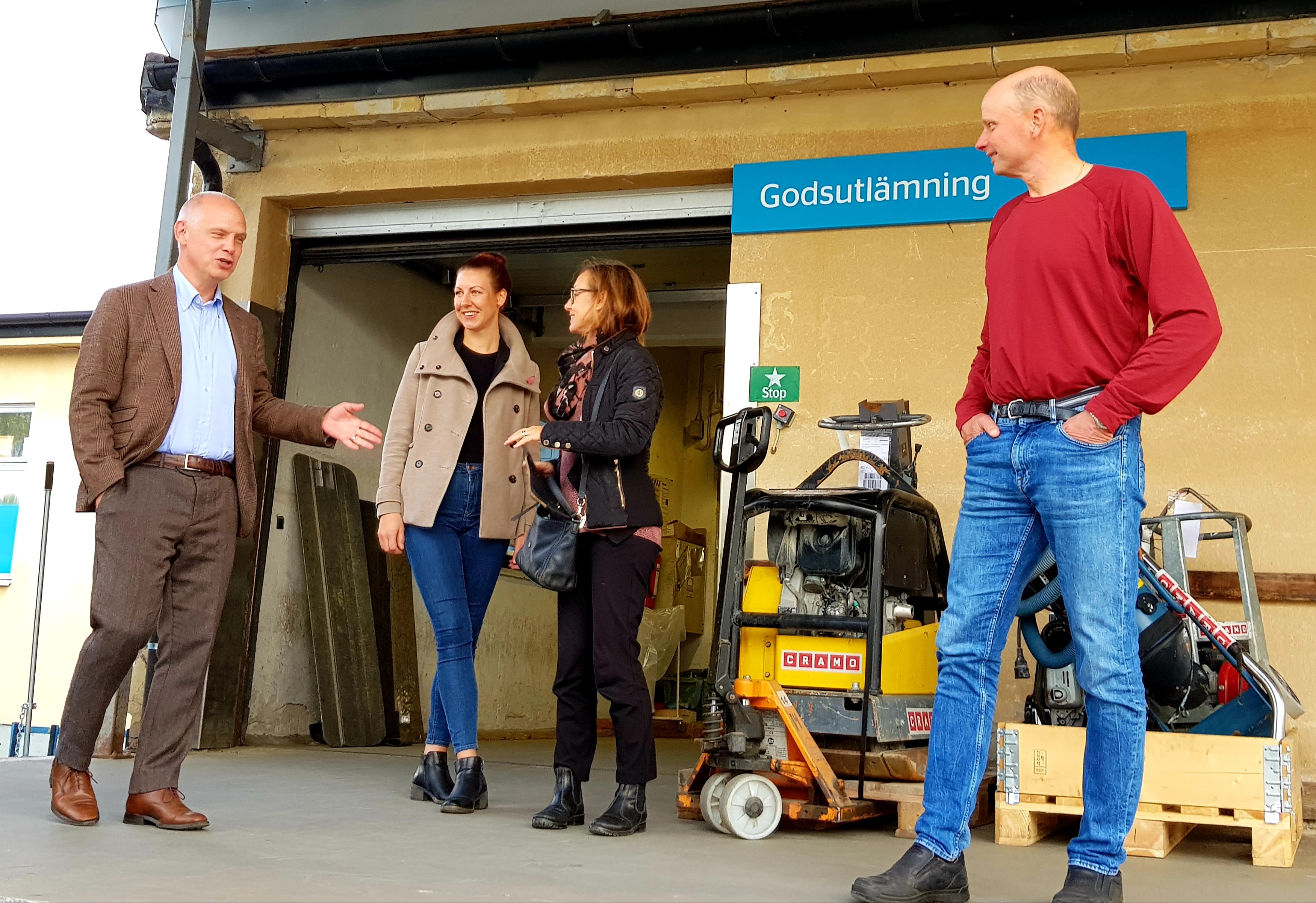 f&ouml;retagsbes&ouml;k p&aring; PostNord