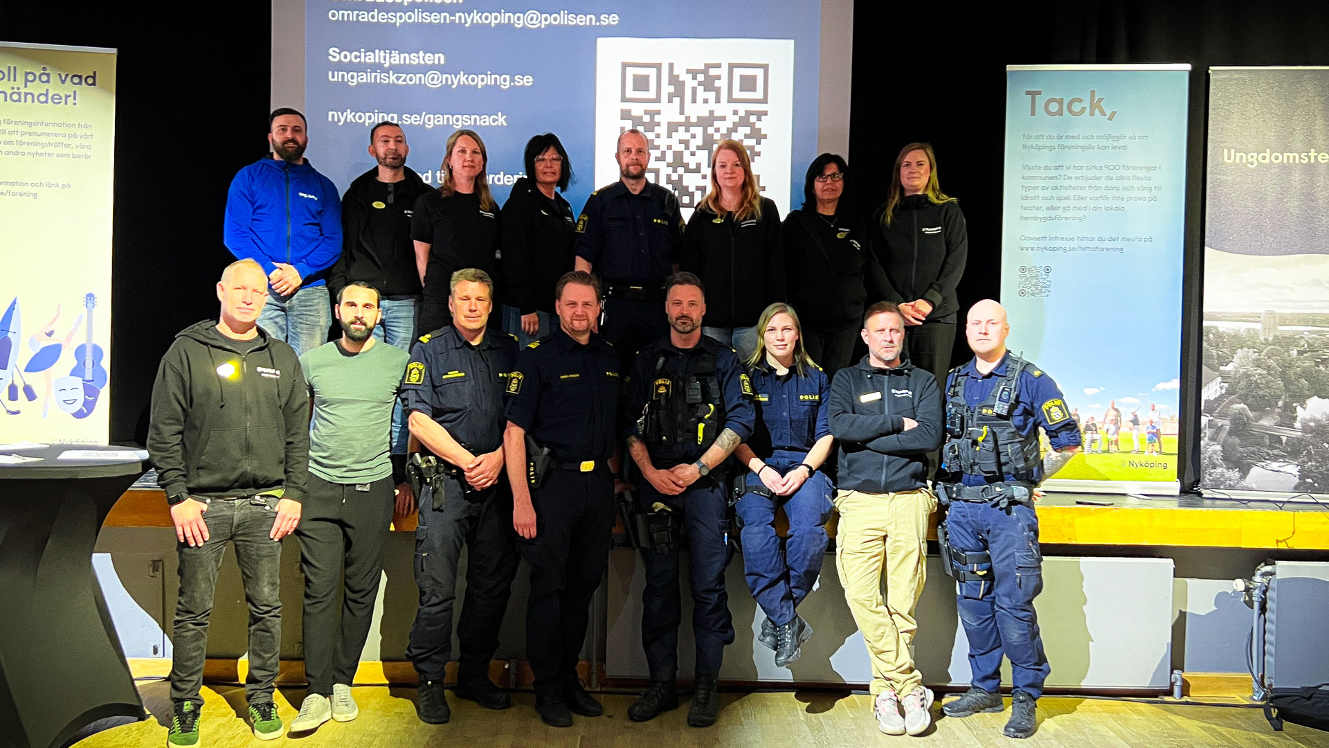 Polisen och socialtj&auml;nsten i Nyk&ouml;ping