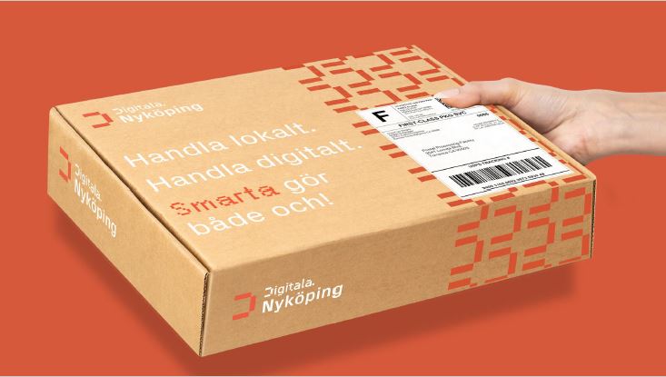 bild på paketförsändelse